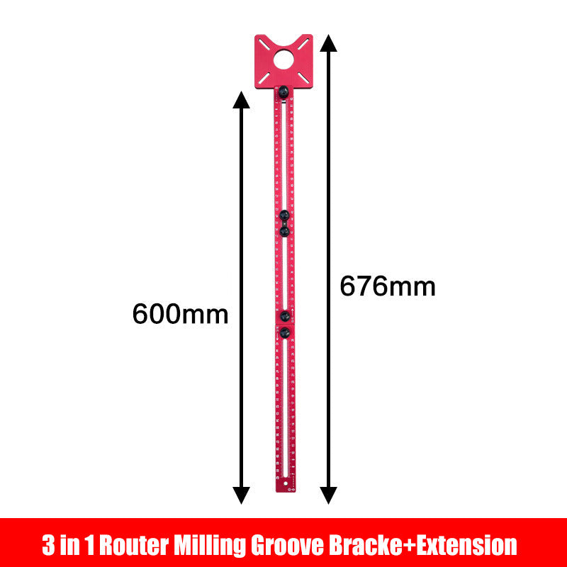 3 in 1 Router Milling Groove Bracket