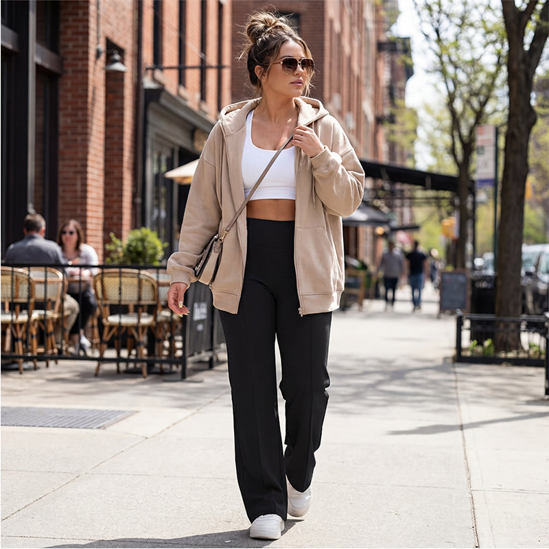 💥50K+ SOLD💕Women's Casual High Waist Wide Leg Pants