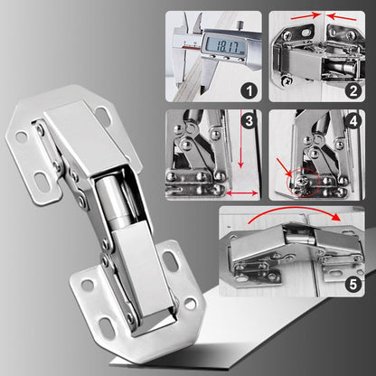 Cabinet Hinge - Easy Installation Bridge Shaped Door Hinges