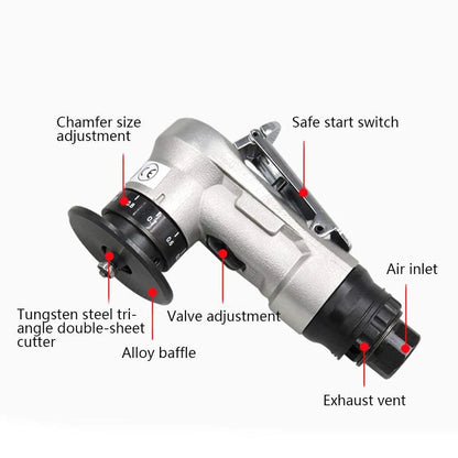 Chamfering Mini Deburring Metal 30000rpm Circular Edge