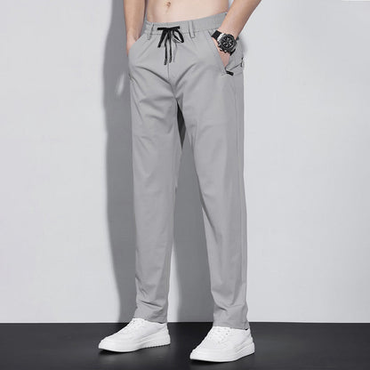 Summery Ice Silk Sports Pants