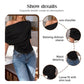Women's Asymmetrical Off-Shoulder Batwing Sleeve Top👚