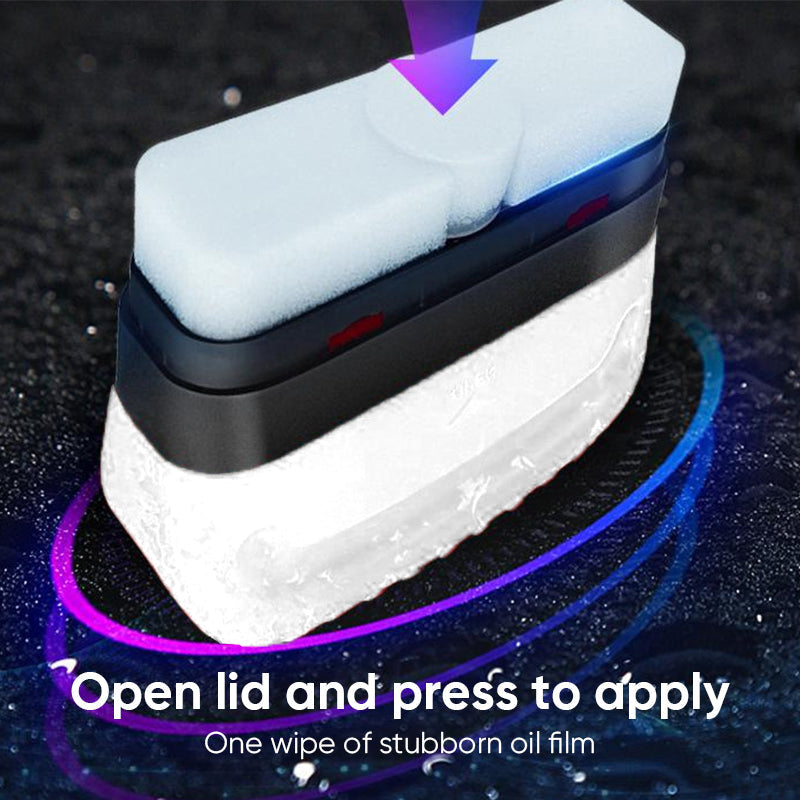 Efficient Car Glass Oil Film Cleaner🔥