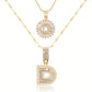 💖2 Pack - Initial Letter Pendant Necklaces