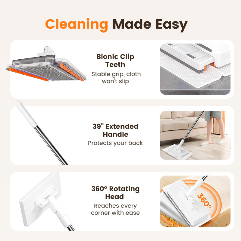 💥 Multi-Surface Sweeper Mop