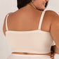 🤎Convertible Strapless Bandeau Bra with Wireless Comfort, Anti-Slip Grip & Removable Straps