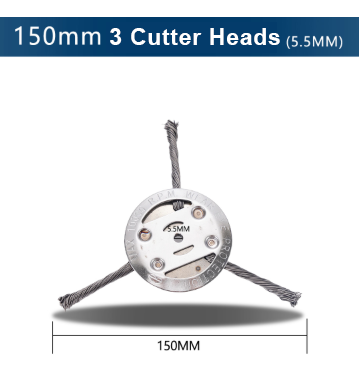 🔥Buy More Save More String🌿Trimmer Replacement Head,Steel Wire Grass Cutting Head
