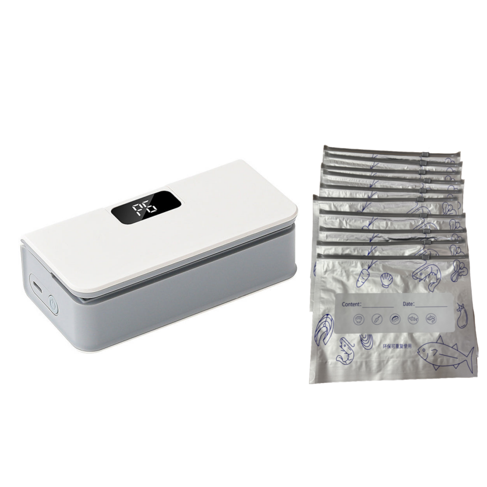 🔥【HOT SALE】Rechargeable 2-in-1 Mini Bag Sealer with Cutter