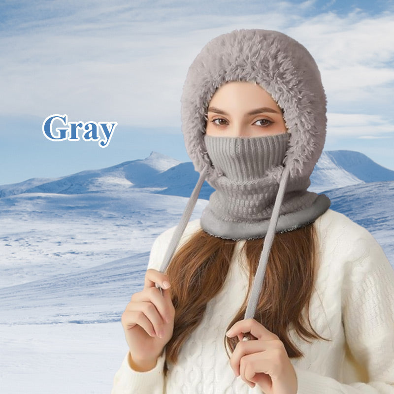 Women's Outdoors Windproof Scarf Hat