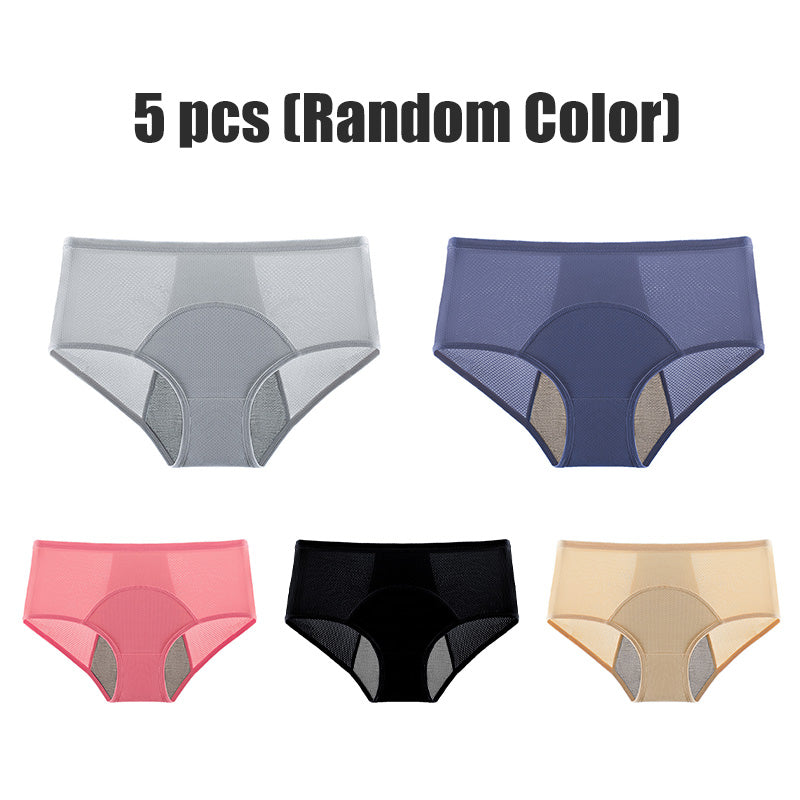 Women's High Waist Leak Proof Panties for Menstruation