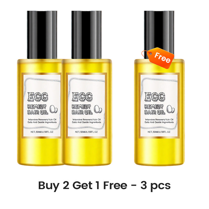 🔥Intensive Egg Protein Hair Repair Oil|Buy 2 Get 1 Free✨