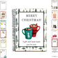 🎄🎁🎅DIY Spiral-Bound Christmas Gift Card Album with Surprise Pages👍