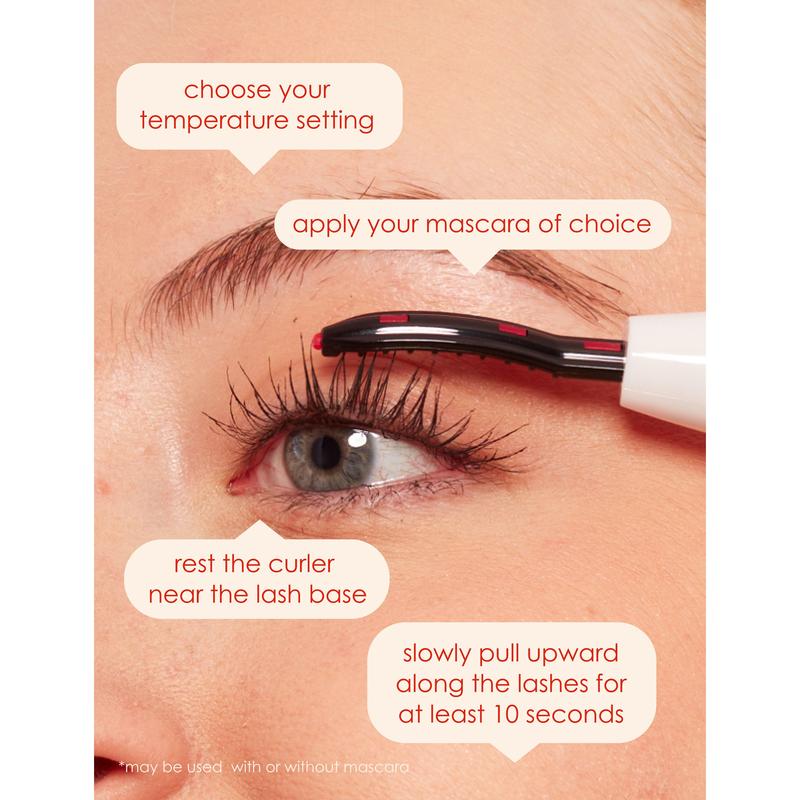 🔥 Electric Eyelash Curler for Instant Glam ✨ Blink & Dazzle! 👁️