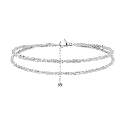 💜BUY 1 GET 1 FREE💜Dainty Layered waterproof anklet
