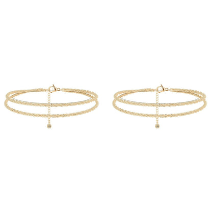 💜BUY 1 GET 1 FREE💜Dainty Layered waterproof anklet