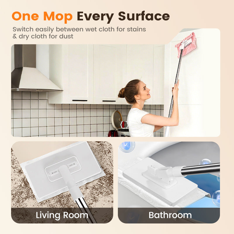 💥 Multi-Surface Sweeper Mop