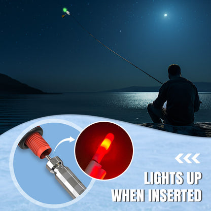 🎣Fishing Rod LED Light with Buzzer Bell🔥