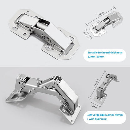 Cabinet Hinge - Easy Installation Bridge Shaped Door Hinges