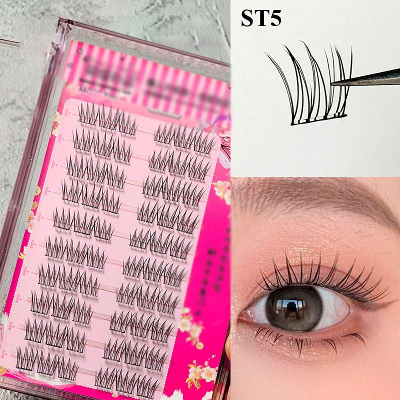 Waterproof Glue-free Realistic False Eyelashes