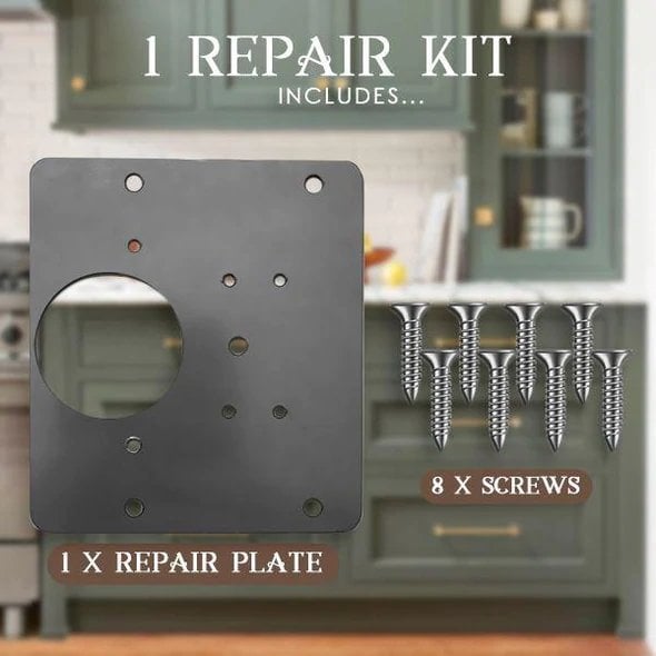 Cabinet Hinge Repair Plate