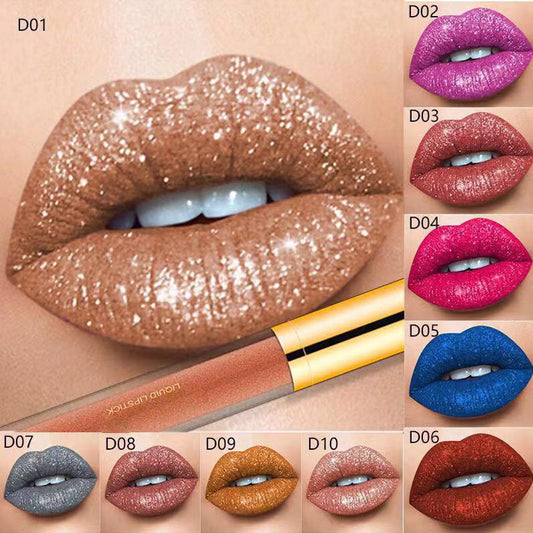 🔥Buy 1 Get 1 Free 🔥Metallic Liquid Diamond Glitter Lipstick