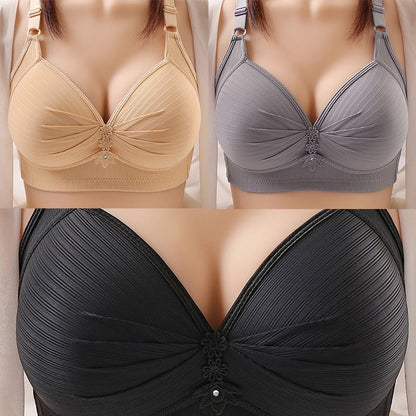 2024 Plus Size Comfortable Underwear Bra