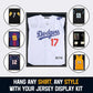 🧥Wooden Memorial Jersey Display Frame (Magnetic Door) – Keep Your Sweat & Love In Perfect Condition!