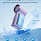 🌬️ Turbo Handheld Fan – LED Display, 6 Speeds, 3000mAh 🔋
