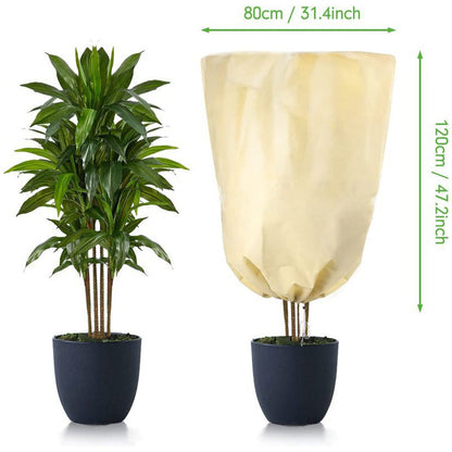 Plant Thickened Drawstring Bag Freeze Protection Covers