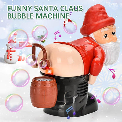 🎅Early Christmas - 50% OFF🎄Funny Santa Bubble Blowing Machine