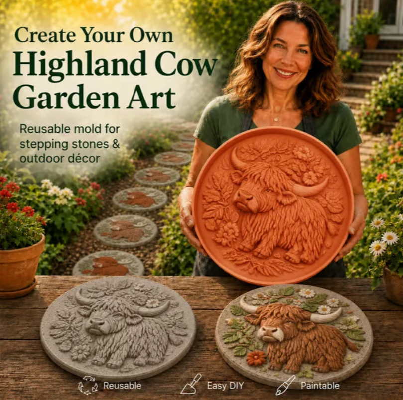 🌻 Reusable Garden Art Mold – Make Your Garden Truly One of a Kind