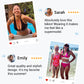 👙High Waisted Tummy Control Colour Block Bikini Sets
