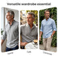 🔥Men's Cotton Linen Casual Long Sleeve Shirt