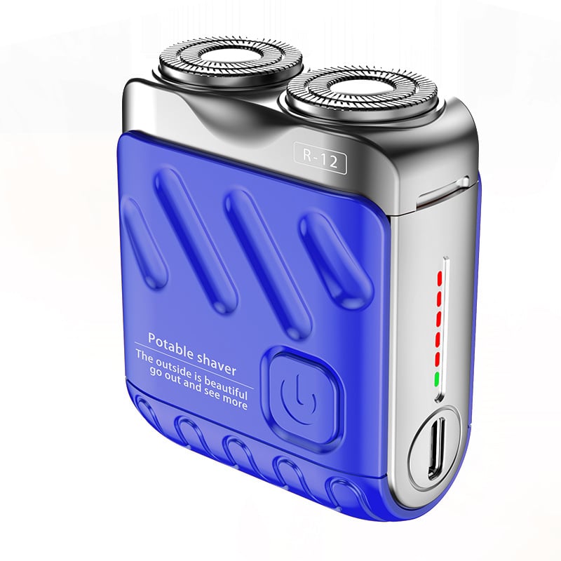 🔥 Mini Electric Rotary Dual Ring Pocket Shaver