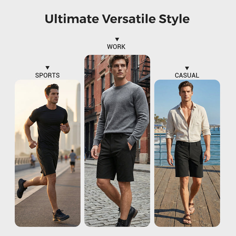 🥳💞50K+ SOLD!👴🍺 Casual Stretch Golf Shorts – From tee to pub, stay comfortable all day. Lightweight, quick-dry & easy-care. Classic look, modern stretch. Your new favourite for warm days. ⛳️👖