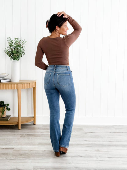 🍂Holy Grail Tummy Control Bootcut Jeans👖