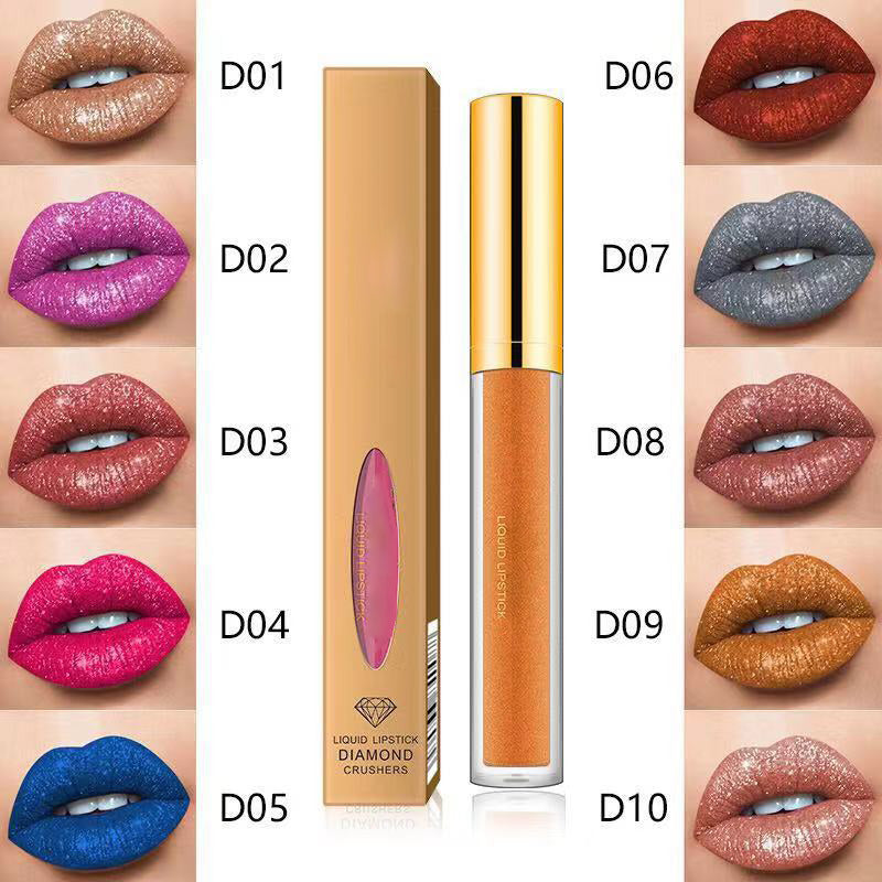 🔥Buy 1 Get 1 Free 🔥Metallic Liquid Diamond Glitter Lipstick