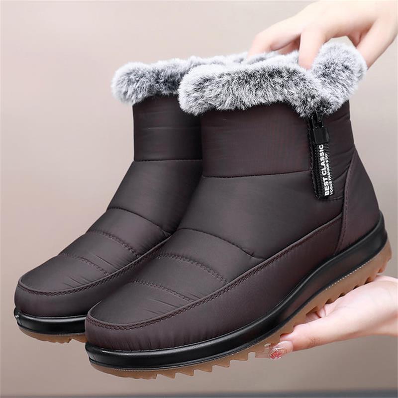 Women's Winter Waterproof Warm Cotton Boots