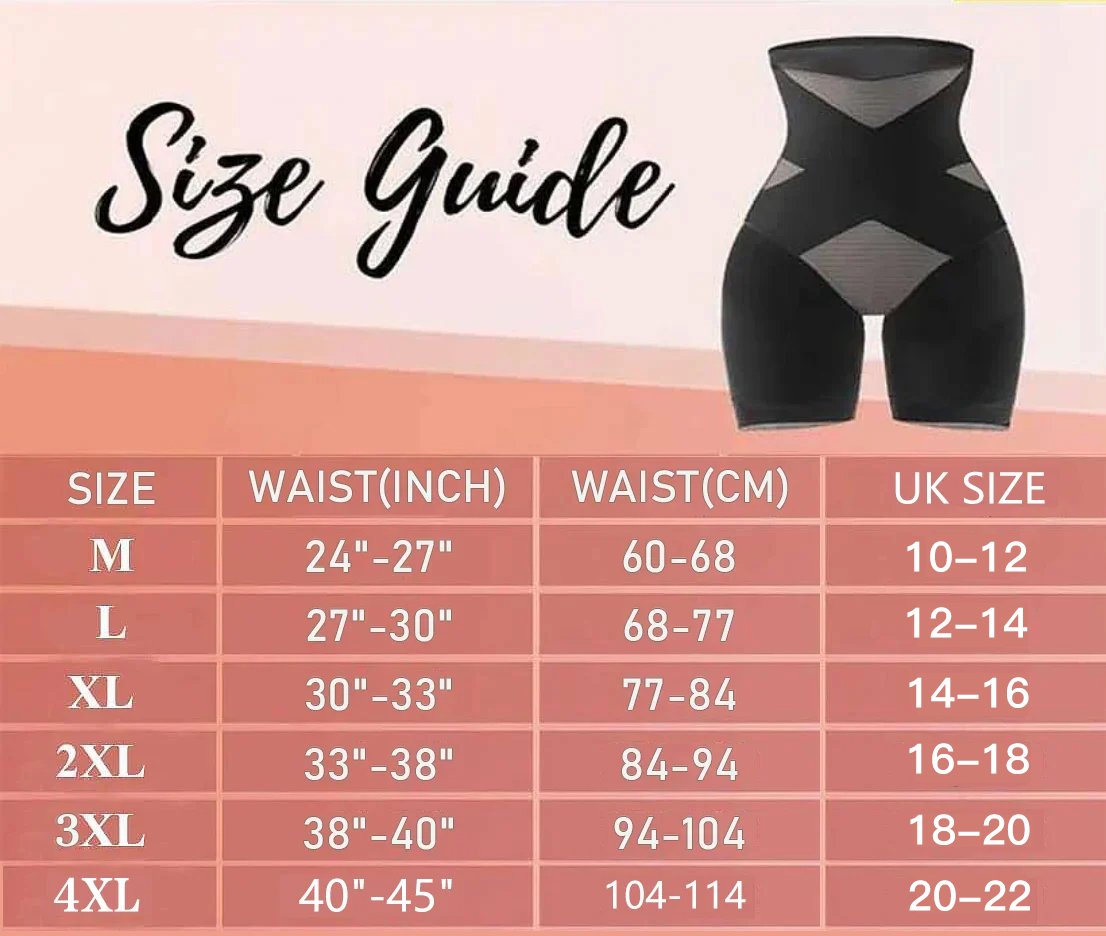 New Cross Compression High Waisted Shaper