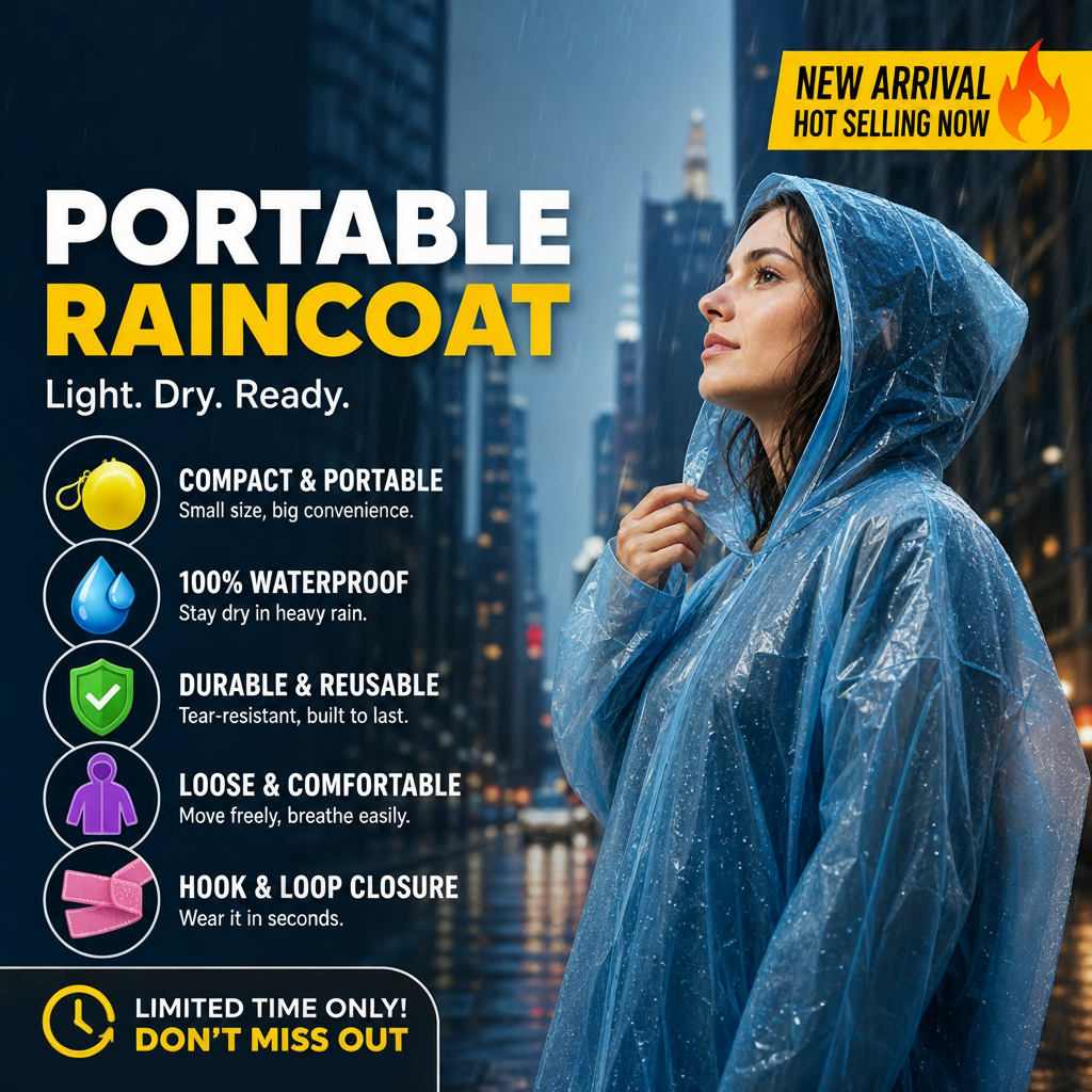 ⏳Time-Limited Special⏰Mini Ball Shape Disposable Raincoat – Ultra‑compact ball packaging fits in any bag, purse or glove box. Waterproof & easy to use – always ready for sudden showers! 🌧️✨