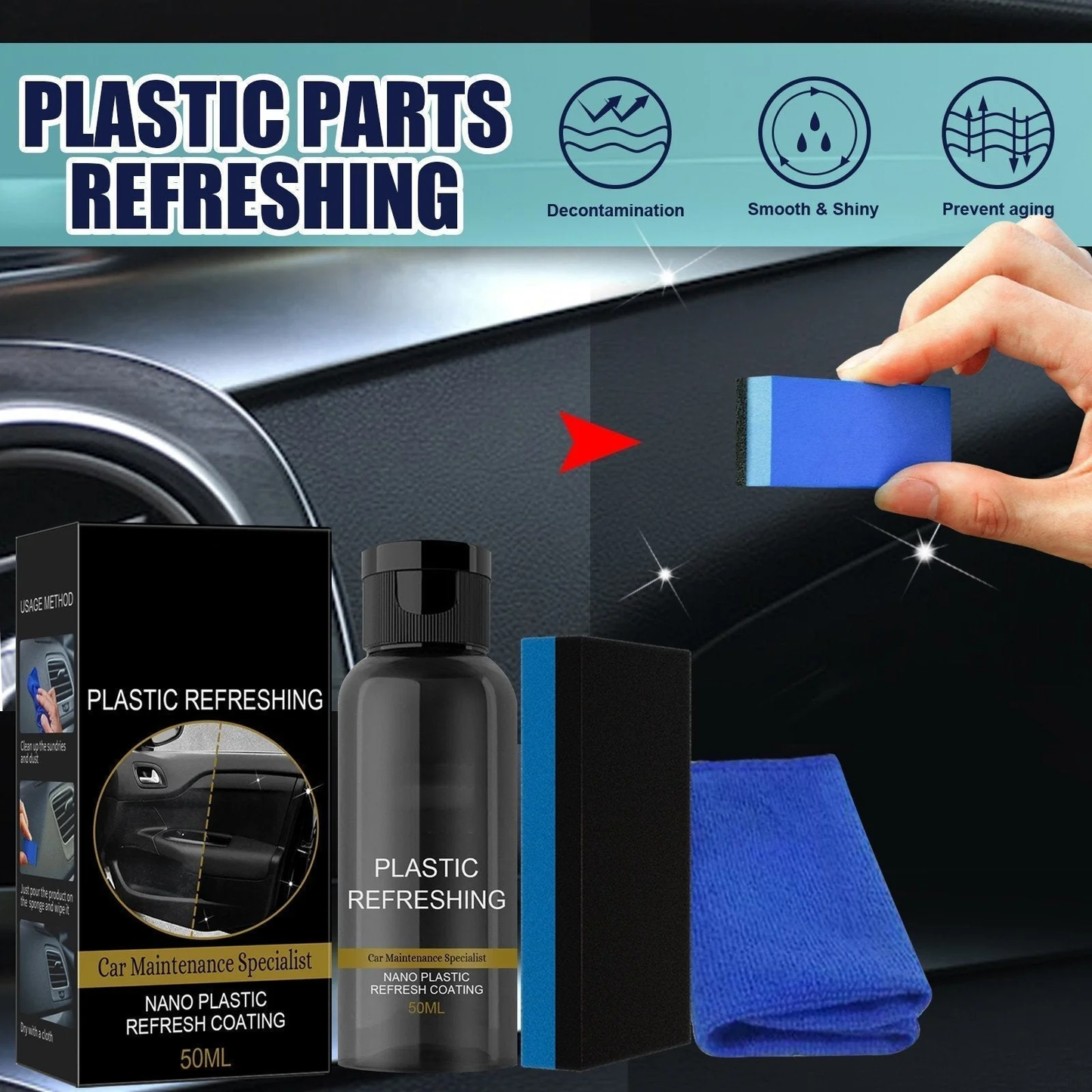 Plastic Revitalizing Coating Agent