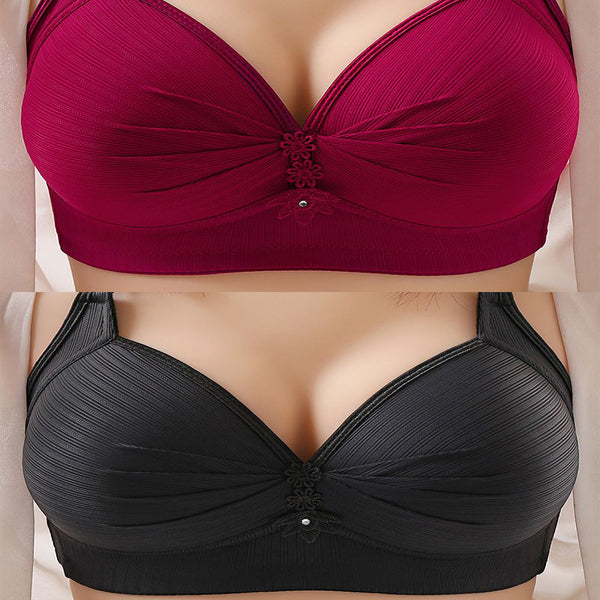 2024 Plus Size Comfortable Underwear Bra