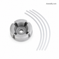 ⚙️🌿 Aluminum Trimmer Head – 4-Line Cutting & Universal Fit – Heavy-Duty & Easy Line Replacement 🏡