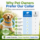 🌿🛡️ Natural Essential Oil Pet Collar – 8‑month flea & tick protection. Plant‑based, no harsh chemicals. Safe for dogs & cats! 🐾✨