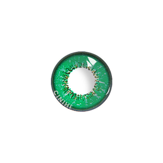 Love Leaf Green Cosmetic Colored Contact Lenses