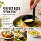 🥚 BUY 1 GET 1 FREE!  🍳 Hanging Ear Poached Egg Molds – Perfect Spa Eggs Every Time 🍳