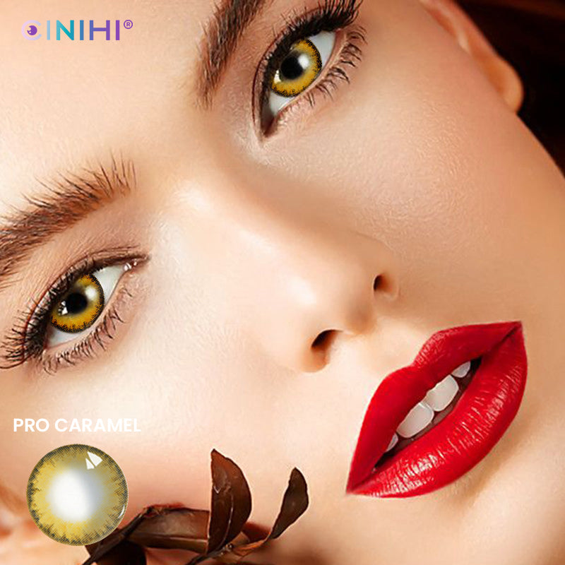 PRO Caramel Cosmetic Colored Contact Lenses