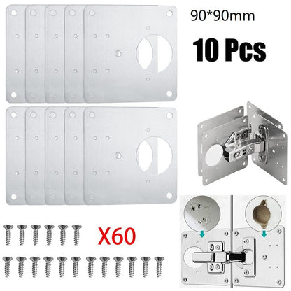 Cabinet Hinge Repair Plate