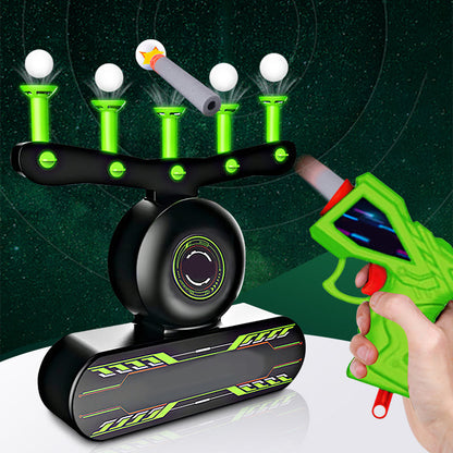 🎅Xmas Sales - 50% OFF🎄Glow-in-the-Dark Hovering Shooting Target Pistol Set