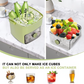 Portable Ice Maker with Lid and Storage Box🧊